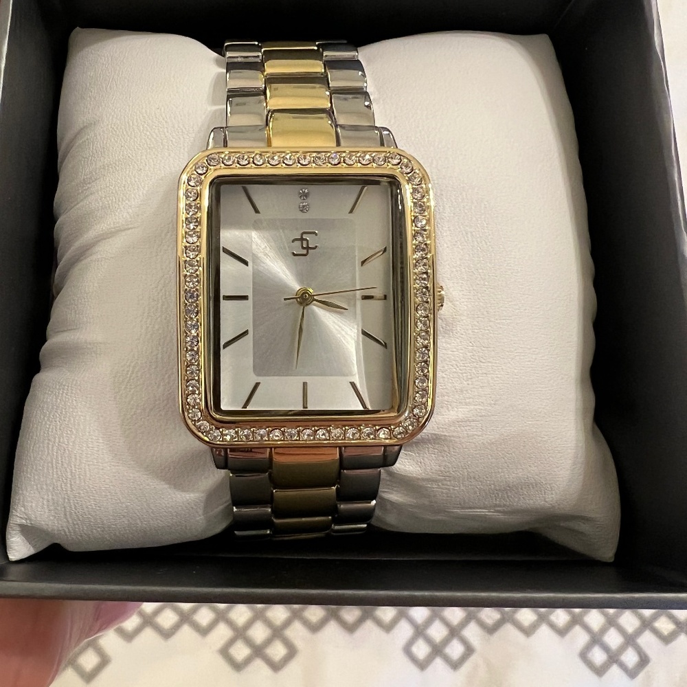 Mixed Metal Watch from Chicos